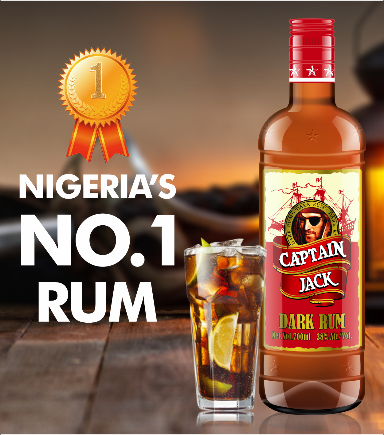 Captain Jack Dark Rum (3)